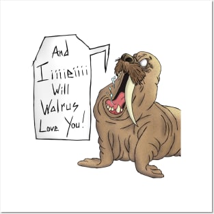 Walrus Posters and Art